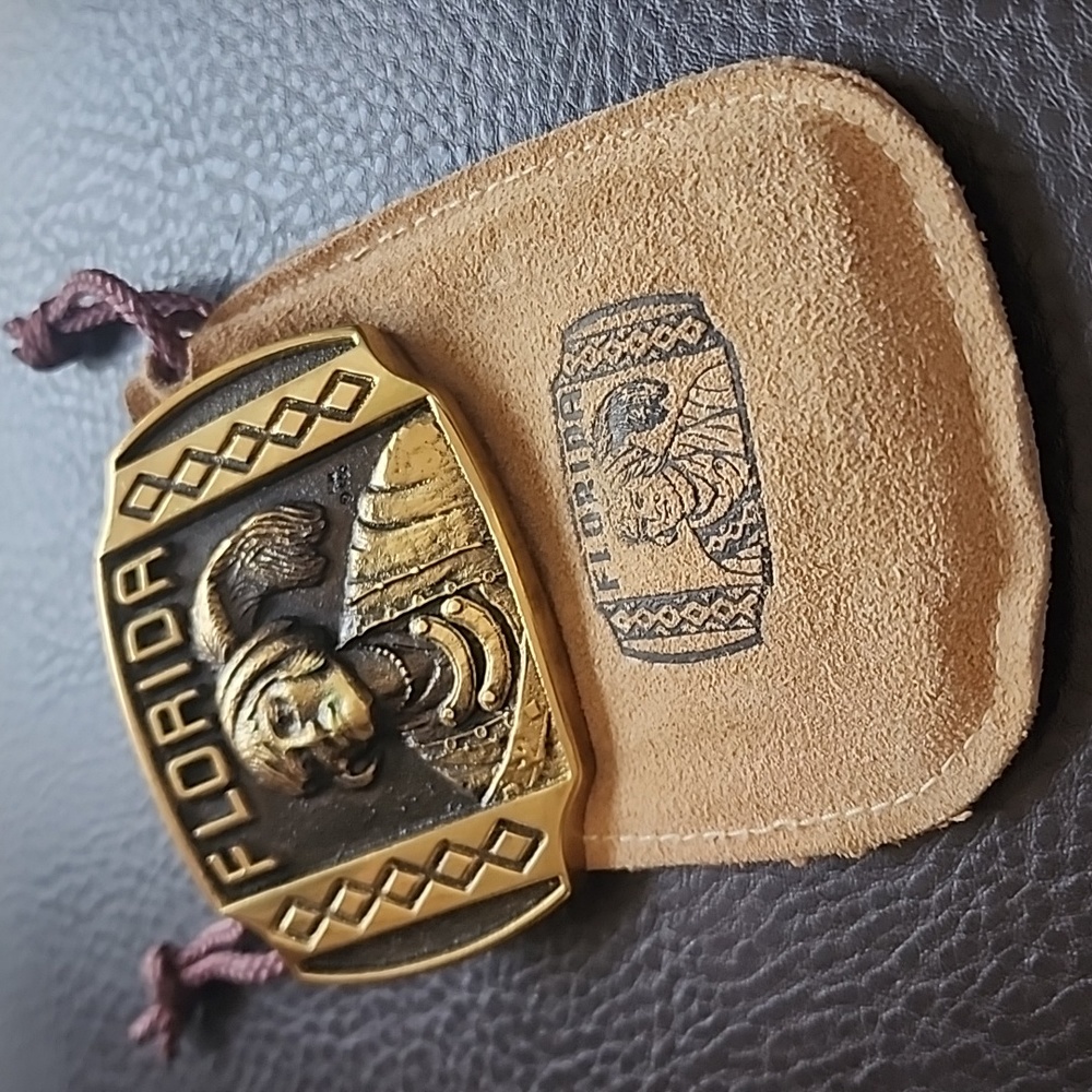 VTG Florida belt buckle
